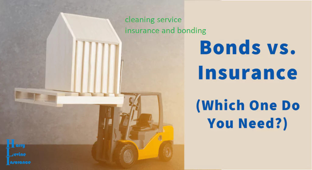 Cleaning service insurance and bonding