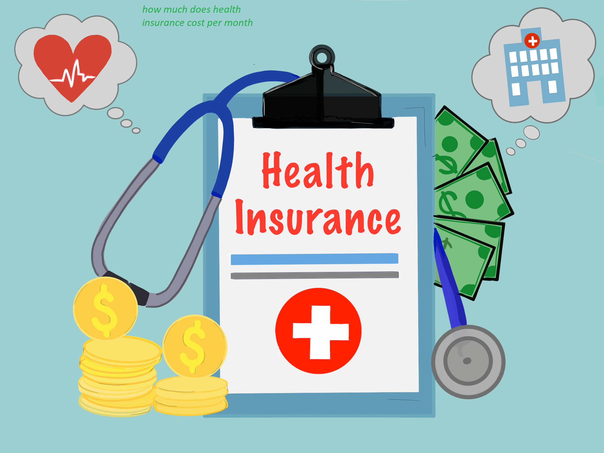 How Much Does Health Insurance Cost Per Month