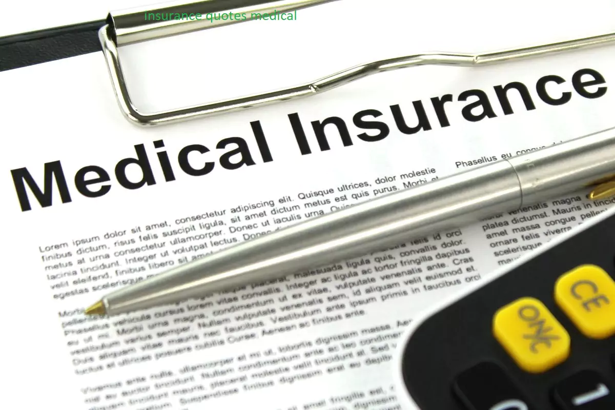 Insurance quotes medical