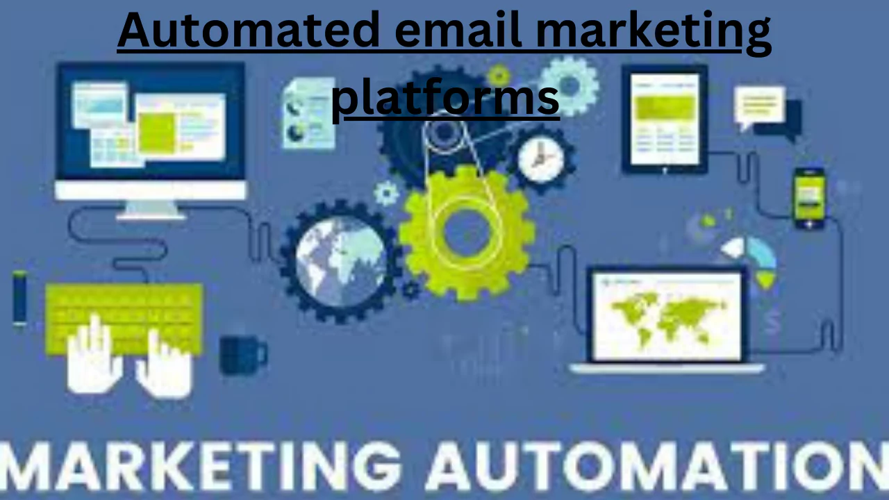 Automated email marketing platforms
